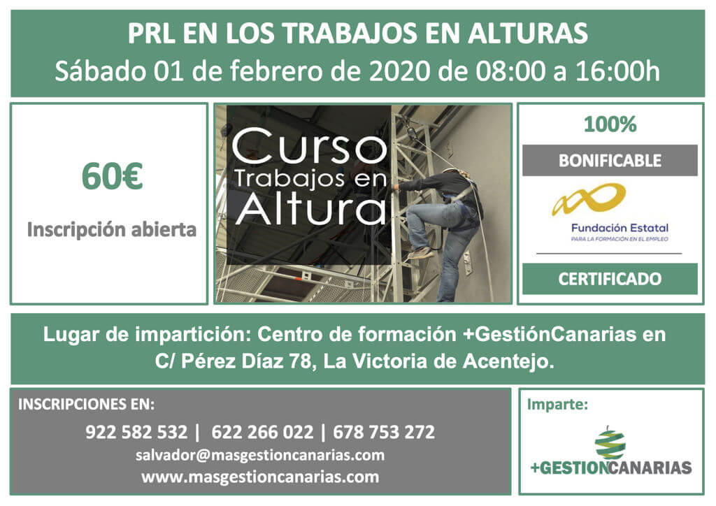 Trabajos en alturas