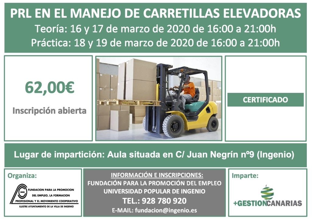 Carretillas en Ingenio