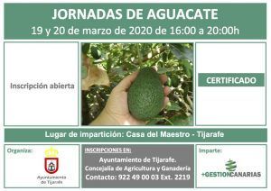 Jornadas sobre el cultivo de aguacate en Tijarafe