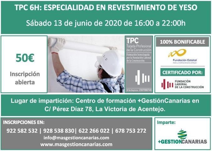 revestimiento de yeso